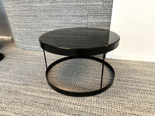 Bolia Drum Coffee Table Black Marble Kaschkasch Ø60 Design – salontafels, Metal