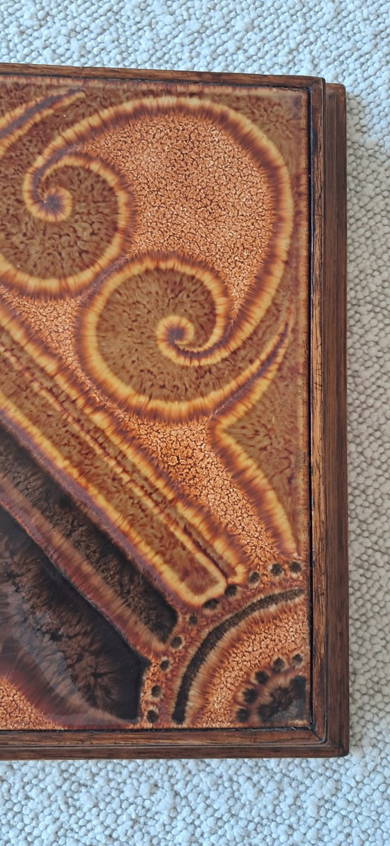 Sottopentola anni '70 prodotto in Italia – Accessori da tavola, Ceramica (photo 5 of 7)