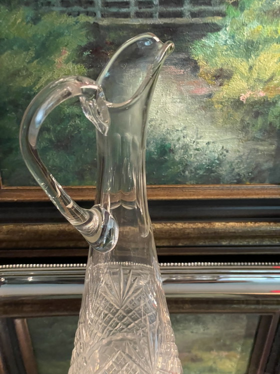 Image 1 of Val Saint Lambert oude karaf met de originele stop
