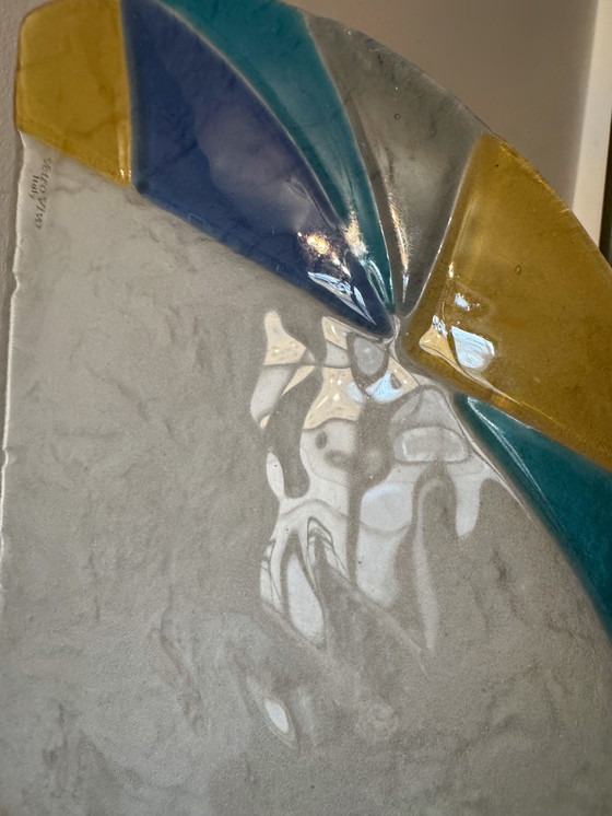 Image 1 of Wandleuchten Muranoglas 80er Jahre