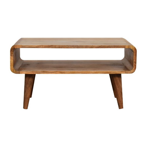 Mueble de TV abierto en madera maciza de mango con aspecto de roble. – Artisan, Muebles TV, Wood (photo 2 of 10)