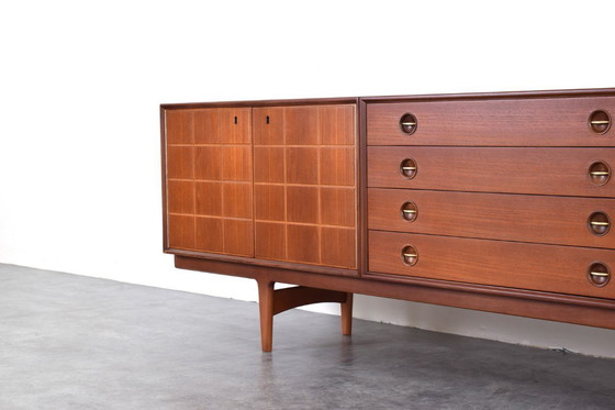 Image 1 of Mid-Century Teak Sideboard by Rolf Rastad & Adolf Relling for Gustav Bahus