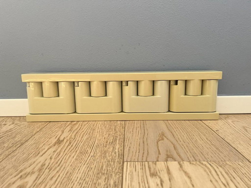 VELCA LEGNANO PORTE-MANTEAU MINIVIP DES ANNÉES 70 BENANTI & BRUNORI