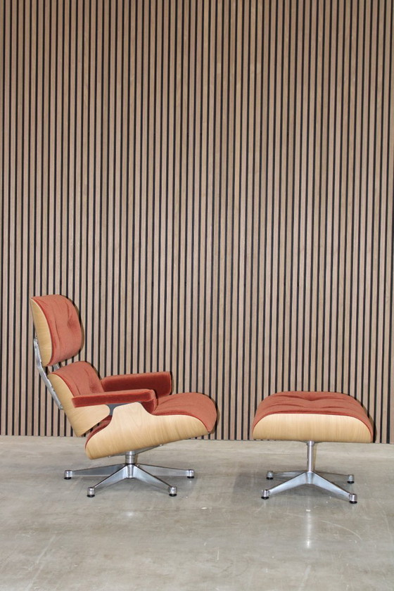 Image 1 of Vitra Eames Lounge Chair + Ottoman - Calma Brandy