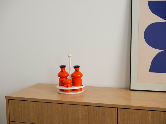 Image 1 of Ceramic spice set, Italian design, 1960s, made in Italy