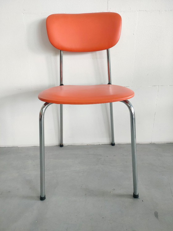 Chaises de cuisine vintage des années 1970 (« chaises tubulaires Brabantia ») – Chaises de salle à manger (photo 8 of 16)