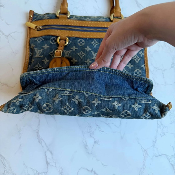 Louis Vuitton denim Sac Plat – Bolsos tote, Vintage (photo 17 of 27)