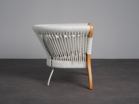 Poltrona Scultorea in Corda e Pelle di Driade, Italia, 1996 – Poltrone, Leather, Wood (photo 3 of 10)