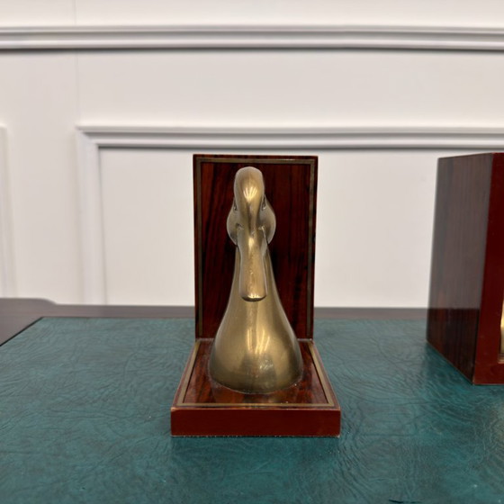 Fermalibri Anatre in Ottone – Accessori da tavola, Legno (photo 6 of 9)