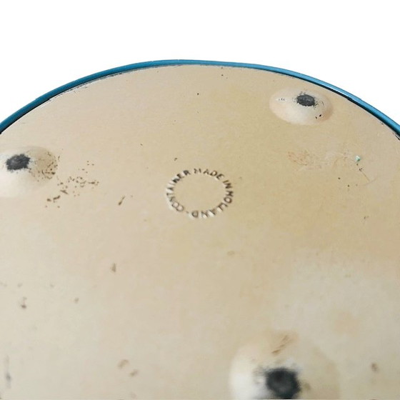 Image 1 of Vintage blik blauw wit Wedgewood Regency dans 1950's