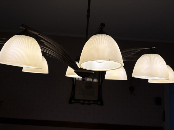 Image 1 of Lámpara colgante de ocho brazos