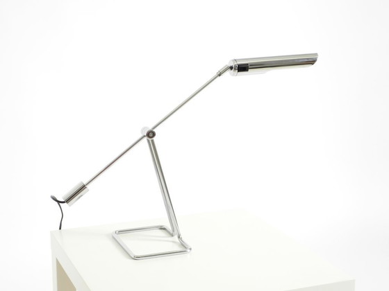 Image 1 of Tischleuchte aus verchromtem Metall aus den 1980er Jahren von Abo Randers für IKEA