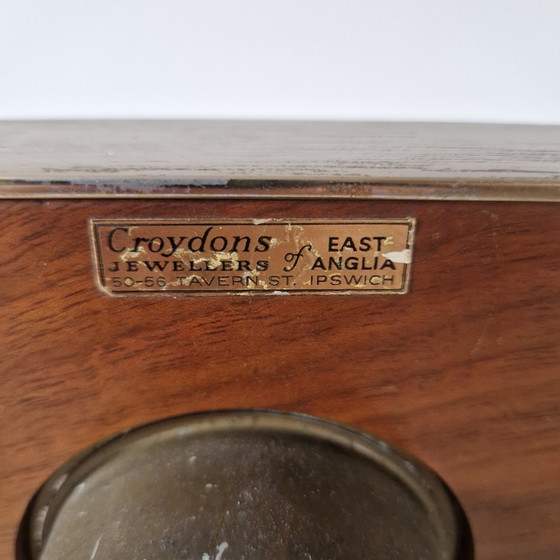 Image 1 of Vintage klok Metamec mantelklok opwindbare klok