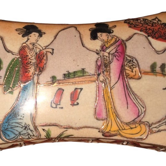 Image 1 of Ceramic vaulted box with lid