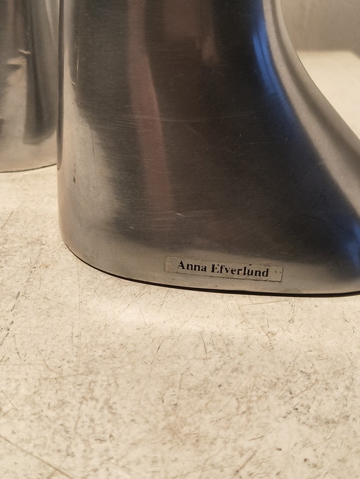 Candelabros Anatomy de diseño vintage en zigzag de Anna Eferlund para Ikea