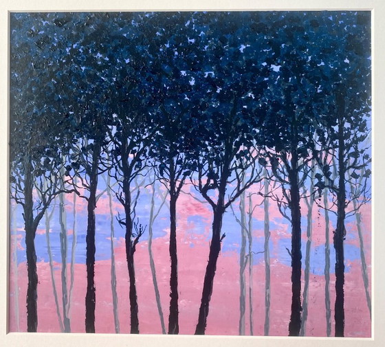 Evening woods – Paintings & Drawings, Paper (photo 5 of 5)