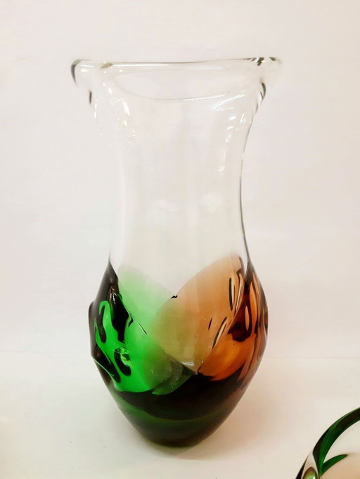 Vase / Vladislav Paleček /glasswork Skrdlovice