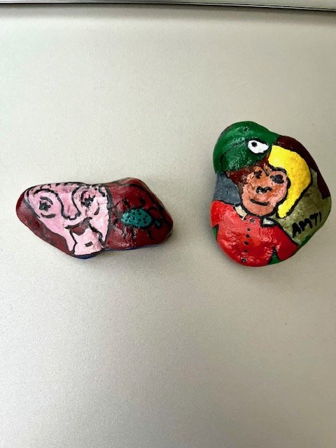 Œuvres d'art sur pierre