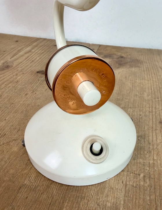 Image 1 of Vintage Wall Light with Milk Glass from Drukov, 1960s