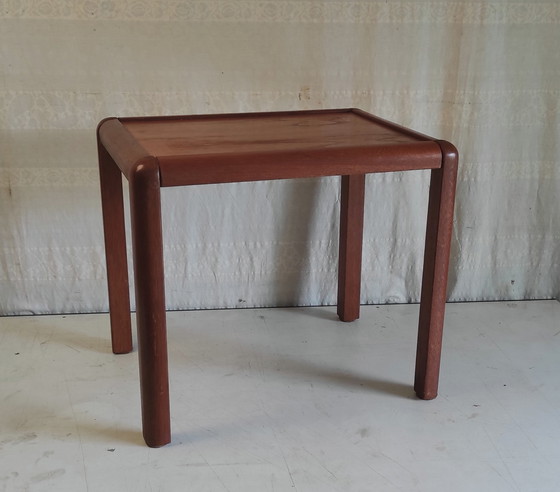 Image 1 of Salontafel van teakhout in Scandinavische stijl - jaren 70
