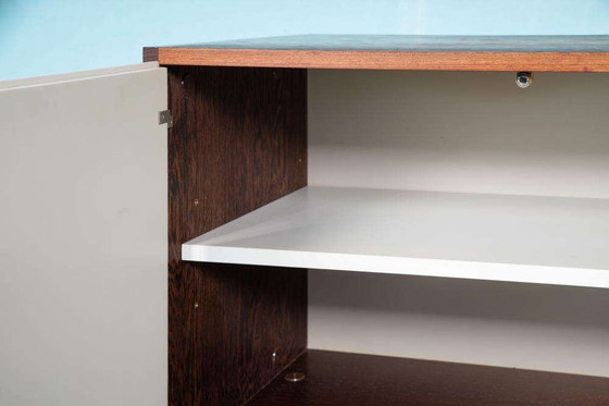 Image 1 of Japandi Wenge sideboard Pastoe Braakman vintage cupboard