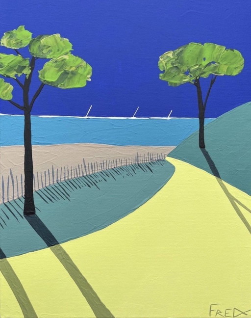 Acryl auf Leinwandrahmen 41x33cm.