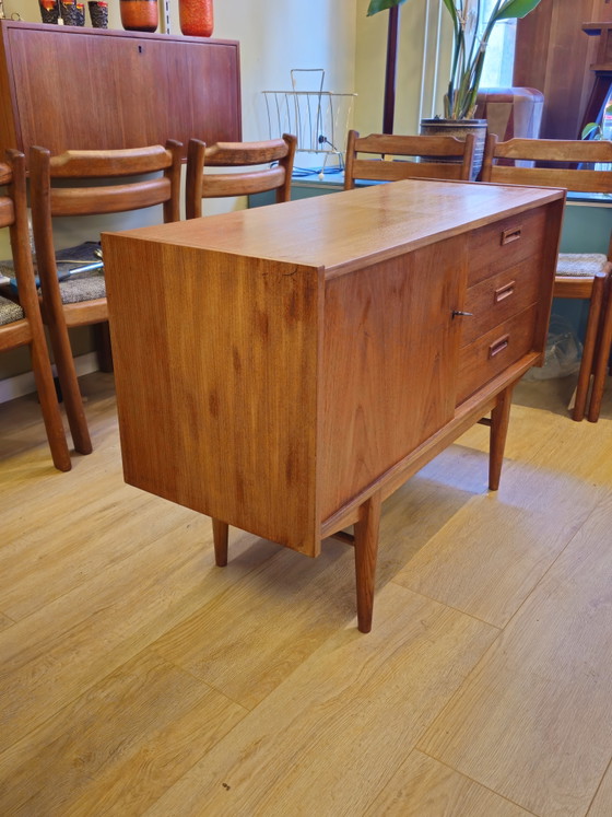 Vintage Fristho Dressoir Kastje Kast Lowboard Platenspeler – Wood (photo 5 of 11)