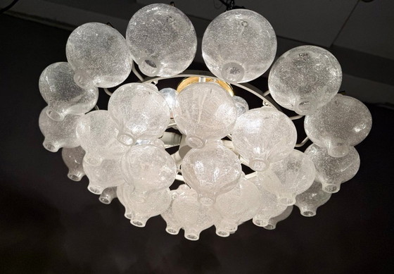 Image 1 of Lampada da soffitto/sospensione di J.T. Kalmar, modello: Tulipan, Austria, anni '60