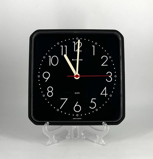Vintage Junghans Wall Clock W 738 - Bauhaus Style - Made in Germany