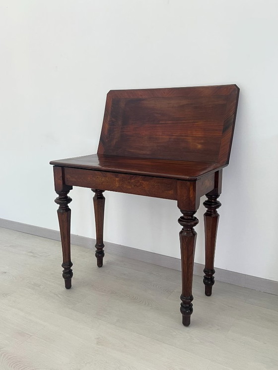 Image 1 of Game table - Wood, 19th century