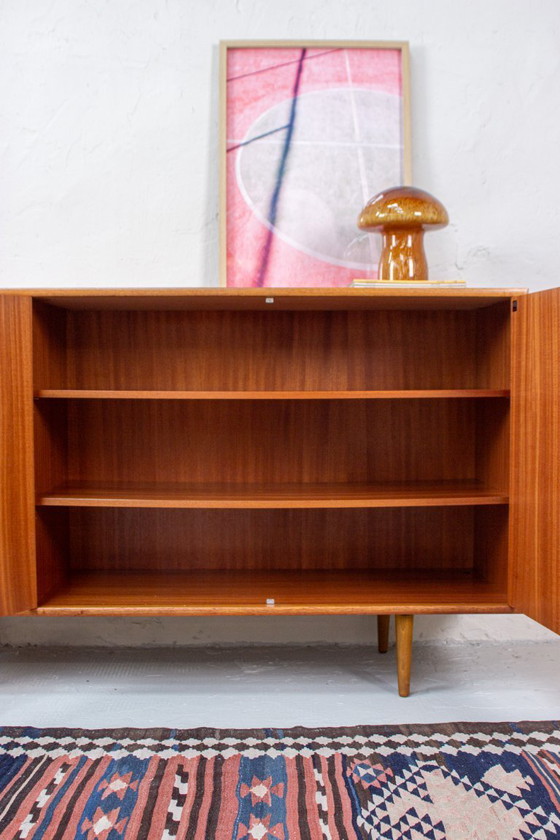 Image 1 of Vintage teak sideboard highboard chest of drawers 60s Danish
