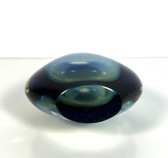 Image 1 of Jarrón Sommerso de cristal de Murano de Flavio Poli para Seguso Italia, década de 1960