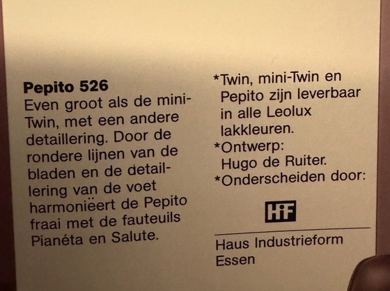 Image 1 of Table d'appoint design Leolux Pepito