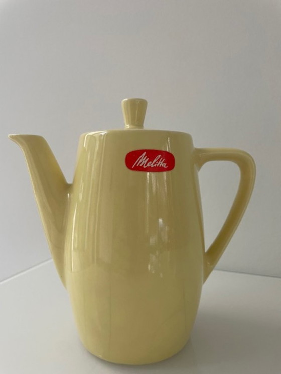 Image 1 of Macchina da caffè Melitta vintage con filtro degli anni '60.