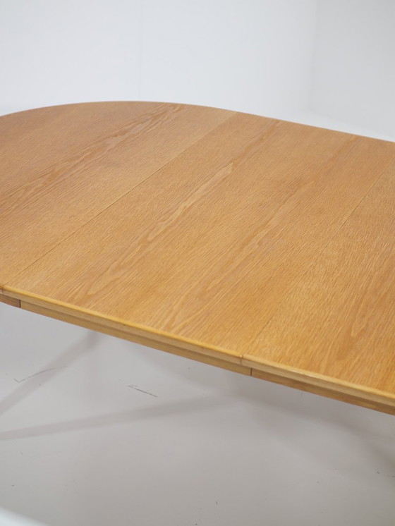 Image 1 of Uitschuifbare eettafel Skovmand & Andersen Deens eiken vintage
