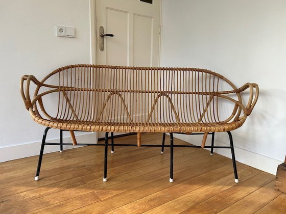 Image 1 of Rotan 3-zitsbankje Rohé Noordwolde