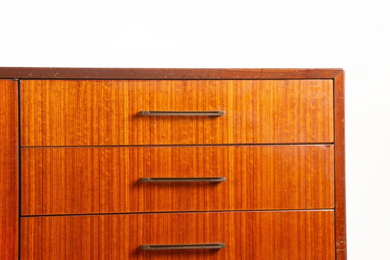 Image 1 of Modernist sideboard, 180 cm, French style in rosewood by Tricoire and Vecchione, TV unit 1960.