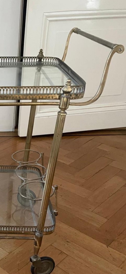Barcart – serveerwagens, Glass, Brass (photo 2 of 7)