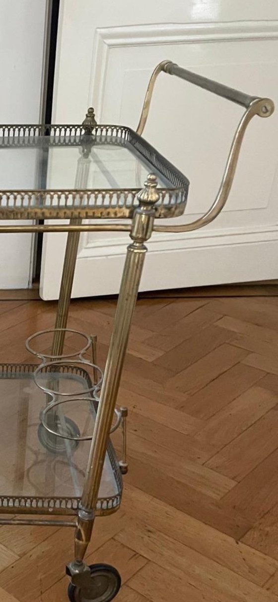 Barcart – Serveerwagens, Glass, Brass (photo 2 of 7)