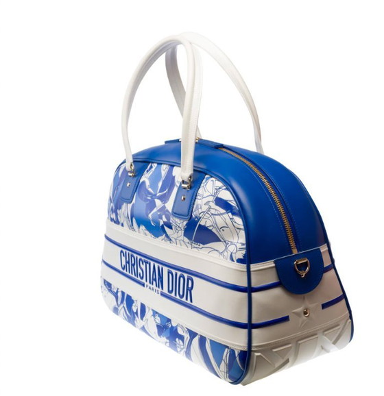 Image 1 of Borsa DIOR in cuoio blu - 103337