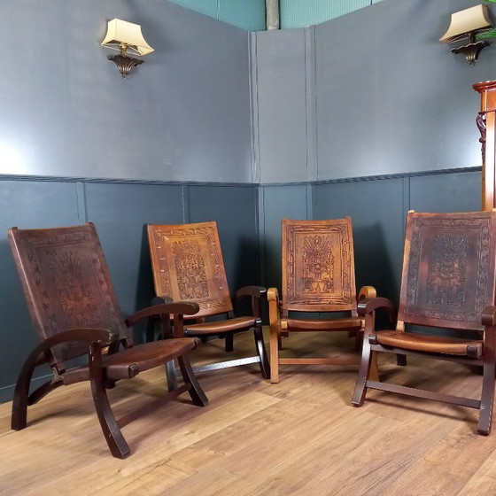 Image 1 of Set van 4 Angel Pazmino vouwstoelen