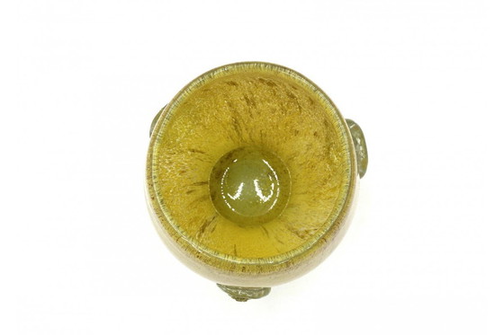 Image 1 of Glass vase, designed by Wiesław Sawczuk, Łysa Góra, 1970s.