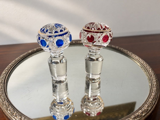 2 bouchons de carafe Baccarat Diamants Pierreries – Verres et carafes, Cristal (photo 3 of 13)