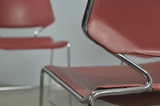 Image 1 of MATRIX Krueger dining chairs designed by Thomas Tolleson, USA 1970s