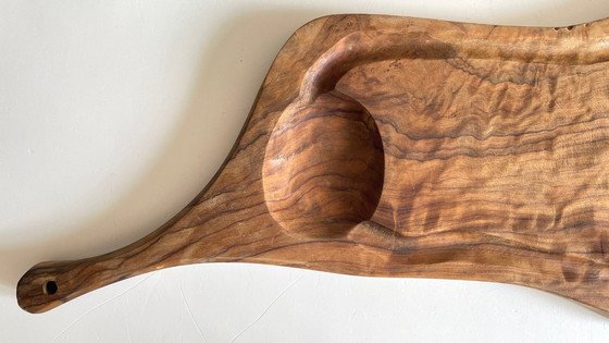 Image 1 of Tagliere XL in legno d'ulivo vintage
