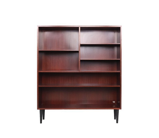 Omann Jun mahonie Boekenkast model 5, 1960s