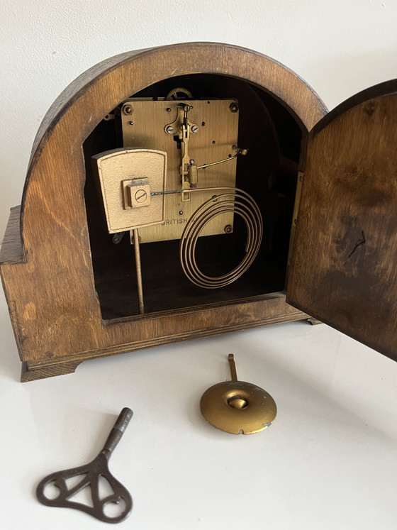 Image 1 of Pendule de cheminée Bentima Art Déco 1930