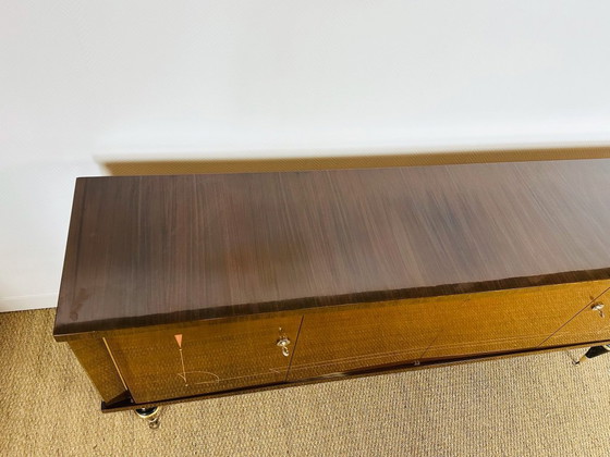 Image 1 of Art Deco dressoir van mahoniehout, Frankrijk, jaren 1940