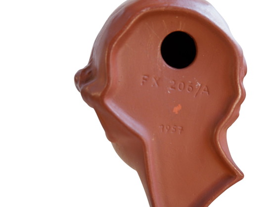 Image 1 of Set di 2 facce da parete in terracotta Goebel