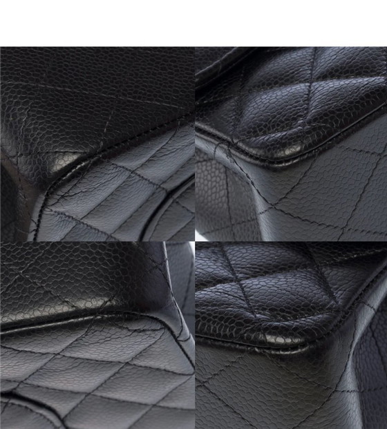Image 1 of Borsa CHANEL Timeless/Classique en Cuir Noir - 103459